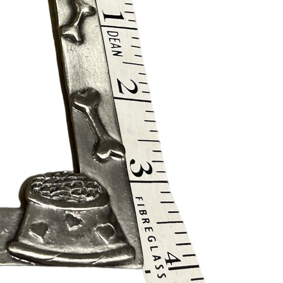 PET PICTURE FRAME Bone Breath My Dog 4" x 6" Metal - Picture 6 of 7